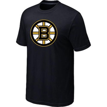 Men's Boston Bruins Big & Tall Logo T-Shirt - - Black