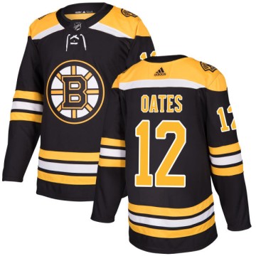 Authentic Adidas Men's Adam Oates Boston Bruins Jersey - Black