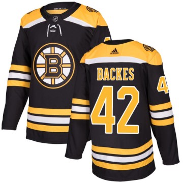 Authentic Adidas Men's David Backes Boston Bruins Jersey - Black