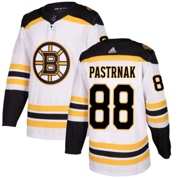 Authentic Adidas Men's David Pastrnak Boston Bruins Jersey - White