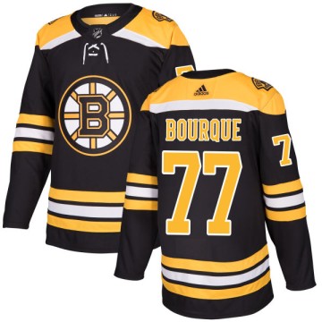 Authentic Adidas Men's Ray Bourque Boston Bruins Jersey - Black