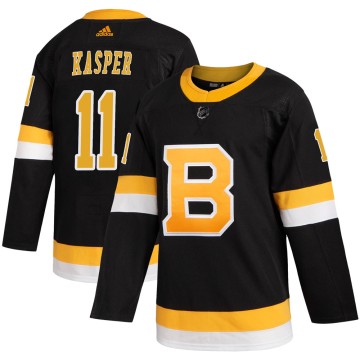 Authentic Adidas Men's Steve Kasper Boston Bruins Alternate Jersey - Black
