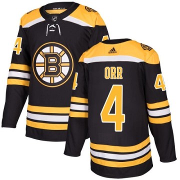Authentic Adidas Youth Bobby Orr Boston Bruins Home Jersey - Black