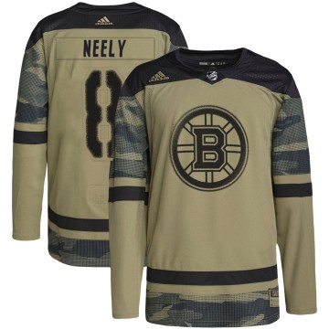 Authentic Adidas Youth Cam Neely Boston Bruins Military Appreciation Practice Jersey - Camo