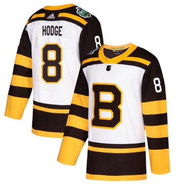 Authentic Adidas Youth Ken Hodge Boston Bruins 2019 Winter Classic Jersey - White