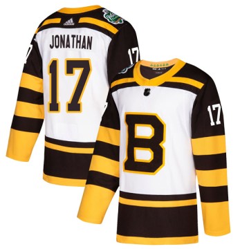 Authentic Adidas Youth Stan Jonathan Boston Bruins 2019 Winter Classic Jersey - White
