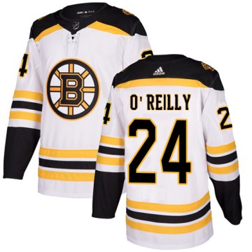 Authentic Adidas Youth Terry O'Reilly Boston Bruins Away Jersey - White