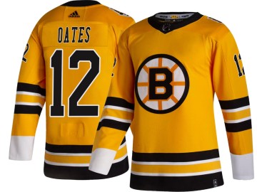 Breakaway Adidas Men's Adam Oates Boston Bruins 2020/21 Special Edition Jersey - Gold