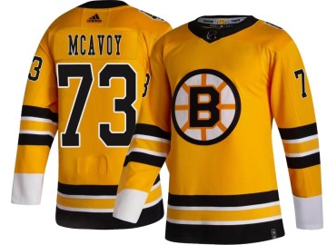 Breakaway Adidas Men's Charlie McAvoy Boston Bruins 2020/21 Special Edition Jersey - Gold