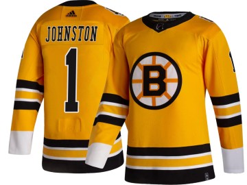 Breakaway Adidas Men's Eddie Johnston Boston Bruins 2020/21 Special Edition Jersey - Gold