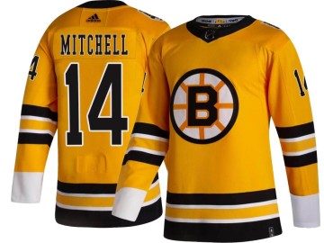 Breakaway Adidas Men's Ian Mitchell Boston Bruins 2020/21 Special Edition Jersey - Gold
