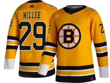 Breakaway Adidas Men's Jay Miller Boston Bruins 2020/21 Special Edition Jersey - Gold