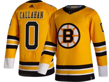 Breakaway Adidas Men's Michael Callahan Boston Bruins 2020/21 Special Edition Jersey - Gold