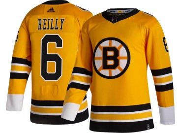 Breakaway Adidas Men's Mike Reilly Boston Bruins 2020/21 Special Edition Jersey - Gold
