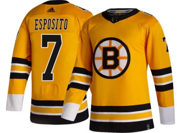Breakaway Adidas Men's Phil Esposito Boston Bruins 2020/21 Special Edition Jersey - Gold