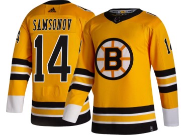 Breakaway Adidas Men's Sergei Samsonov Boston Bruins 2020/21 Special Edition Jersey - Gold