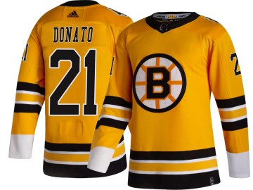Breakaway Adidas Men's Ted Donato Boston Bruins 2020/21 Special Edition Jersey - Gold
