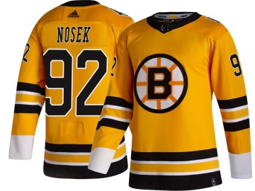 Breakaway Adidas Men's Tomas Nosek Boston Bruins 2020/21 Special Edition Jersey - Gold
