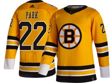 Breakaway Adidas Youth Brad Park Boston Bruins 2020/21 Special Edition Jersey - Gold