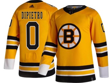 Breakaway Adidas Youth Michael DiPietro Boston Bruins 2020/21 Special Edition Jersey - Gold