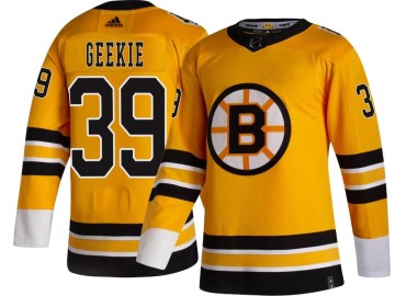 Breakaway Adidas Youth Morgan Geekie Boston Bruins 2020/21 Special Edition Jersey - Gold