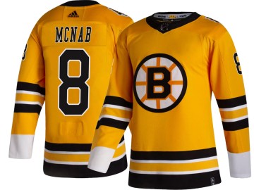 Breakaway Adidas Youth Peter Mcnab Boston Bruins 2020/21 Special Edition Jersey - Gold