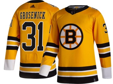 Breakaway Adidas Youth Troy Grosenick Boston Bruins 2020/21 Special Edition Jersey - Gold