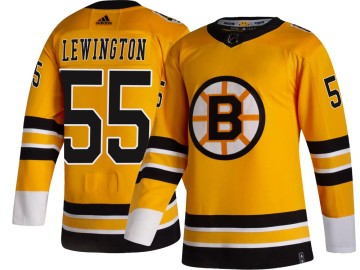 Breakaway Adidas Youth Tyler Lewington Boston Bruins 2020/21 Special Edition Jersey - Gold