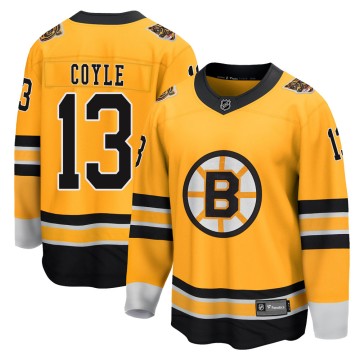 Breakaway Fanatics Branded Men's Charlie Coyle Boston Bruins 2020/21 Special Edition Jersey - Gold