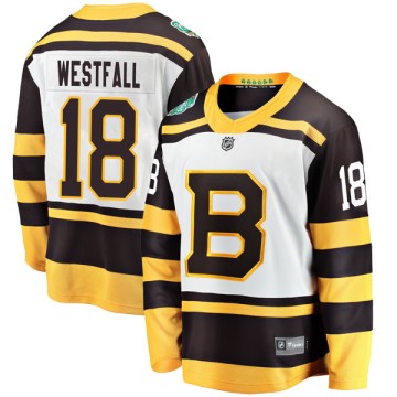 Breakaway Fanatics Branded Men's Ed Westfall Boston Bruins 2019 Winter Classic Jersey - White