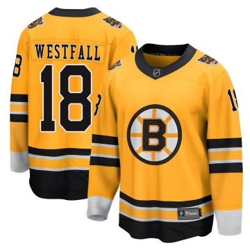 Breakaway Fanatics Branded Men's Ed Westfall Boston Bruins 2020/21 Special Edition Jersey - Gold