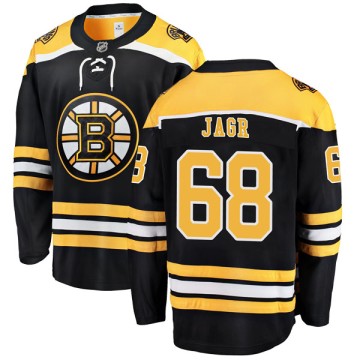Breakaway Fanatics Branded Men's Jaromir Jagr Boston Bruins Home Jersey - Black