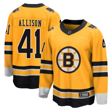Breakaway Fanatics Branded Men's Jason Allison Boston Bruins 2020/21 Special Edition Jersey - Gold