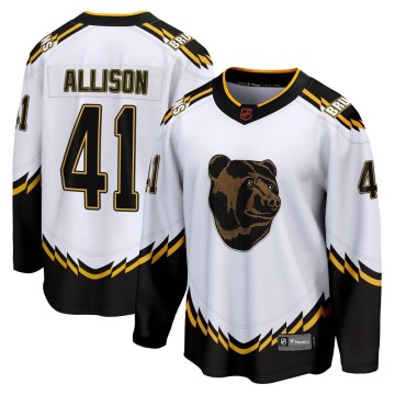 Breakaway Fanatics Branded Men's Jason Allison Boston Bruins Special Edition 2.0 Jersey - White