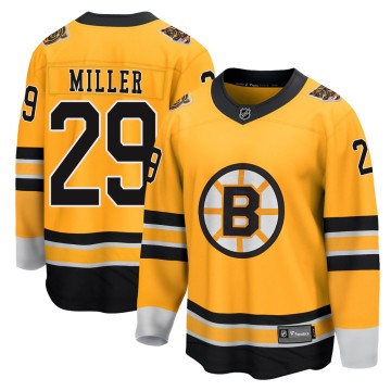 Breakaway Fanatics Branded Men's Jay Miller Boston Bruins 2020/21 Special Edition Jersey - Gold