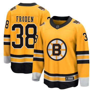 Breakaway Fanatics Branded Men's Jesper Froden Boston Bruins 2020/21 Special Edition Jersey - Gold