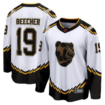 Breakaway Fanatics Branded Men's Johnny Beecher Boston Bruins Special Edition 2.0 Jersey - White