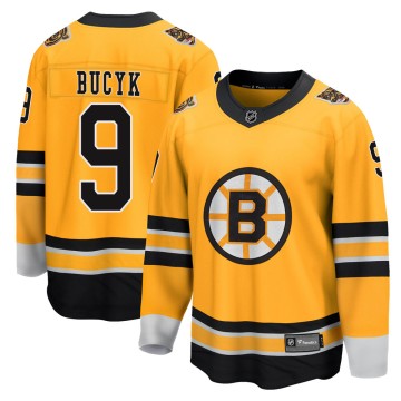 Breakaway Fanatics Branded Men's Johnny Bucyk Boston Bruins 2020/21 Special Edition Jersey - Gold