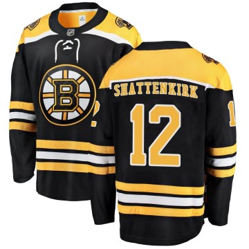 Breakaway Fanatics Branded Men's Kevin Shattenkirk Boston Bruins Home Jersey - Black