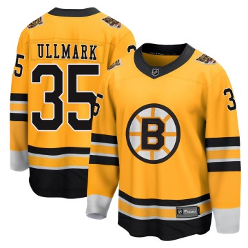 Breakaway Fanatics Branded Men's Linus Ullmark Boston Bruins 2020/21 Special Edition Jersey - Gold