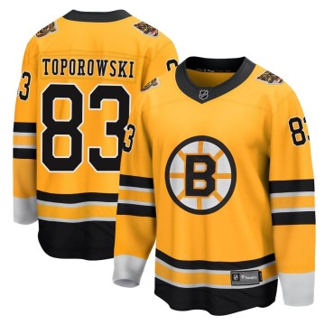 Breakaway Fanatics Branded Men's Luke Toporowski Boston Bruins 2020/21 Special Edition Jersey - Gold