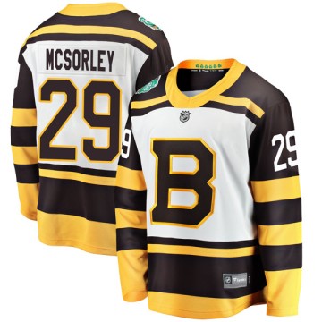 Breakaway Fanatics Branded Men's Marty Mcsorley Boston Bruins 2019 Winter Classic Jersey - White
