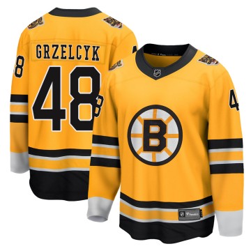 Breakaway Fanatics Branded Men's Matt Grzelcyk Boston Bruins 2020/21 Special Edition Jersey - Gold