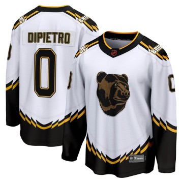 Breakaway Fanatics Branded Men's Michael DiPietro Boston Bruins Special Edition 2.0 Jersey - White