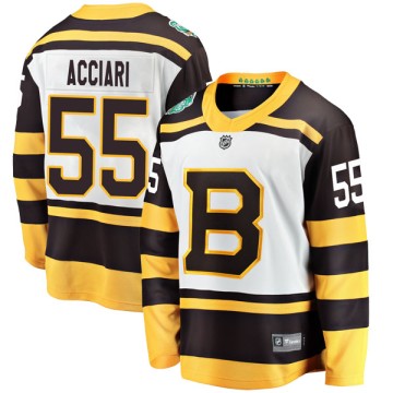 Breakaway Fanatics Branded Men's Noel Acciari Boston Bruins 2019 Winter Classic Jersey - White
