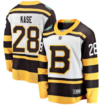 Breakaway Fanatics Branded Men's Ondrej Kase Boston Bruins ized 2019 Winter Classic Jersey - White