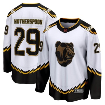Breakaway Fanatics Branded Men's Parker Wotherspoon Boston Bruins Special Edition 2.0 Jersey - White