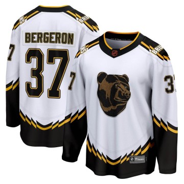 Breakaway Fanatics Branded Men's Patrice Bergeron Boston Bruins Special Edition 2.0 Jersey - White