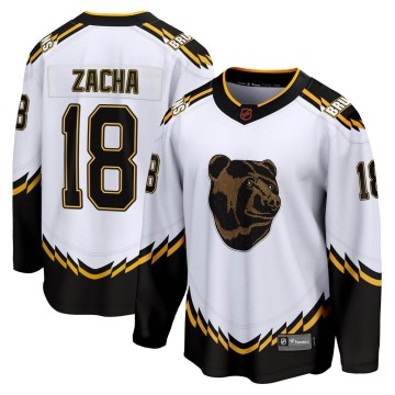 Breakaway Fanatics Branded Men's Pavel Zacha Boston Bruins Special Edition 2.0 Jersey - White