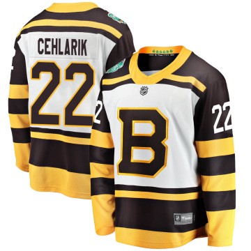 Breakaway Fanatics Branded Men's Peter Cehlarik Boston Bruins 2019 Winter Classic Jersey - White